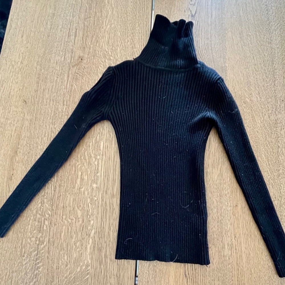 Black turtleneck